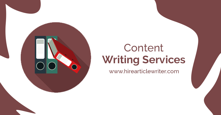 Company providing content writing services