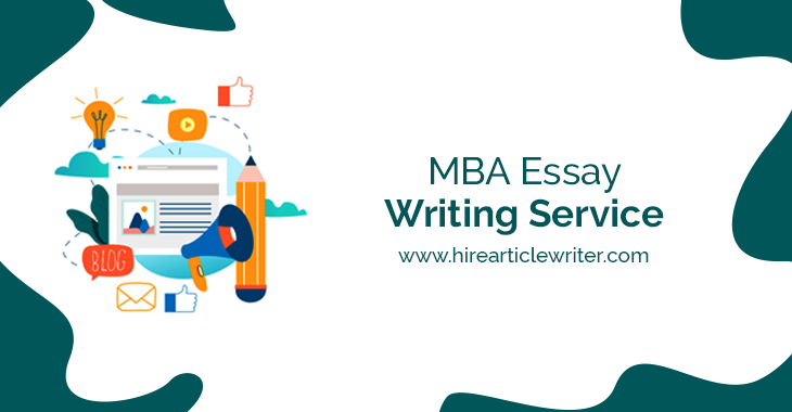 Essay writer mba