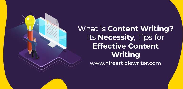 what is content writing