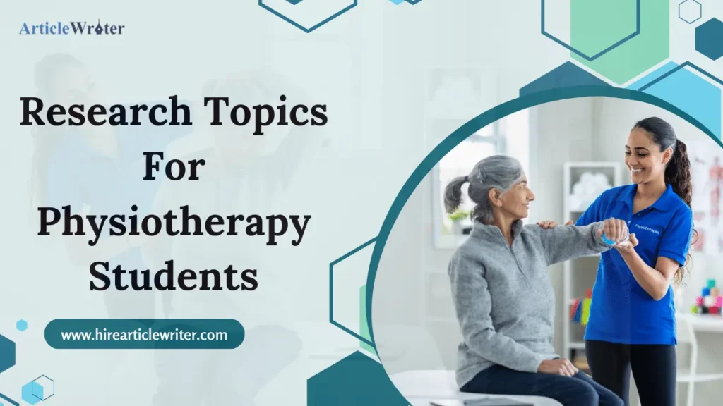 Research Topics For Physiotherapy Students